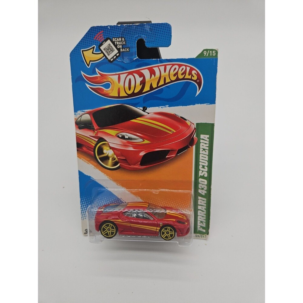 Hot Wheels Treasure Hunts Ferrari 430 Scuderia 2012 1:64 Diecast Unopened